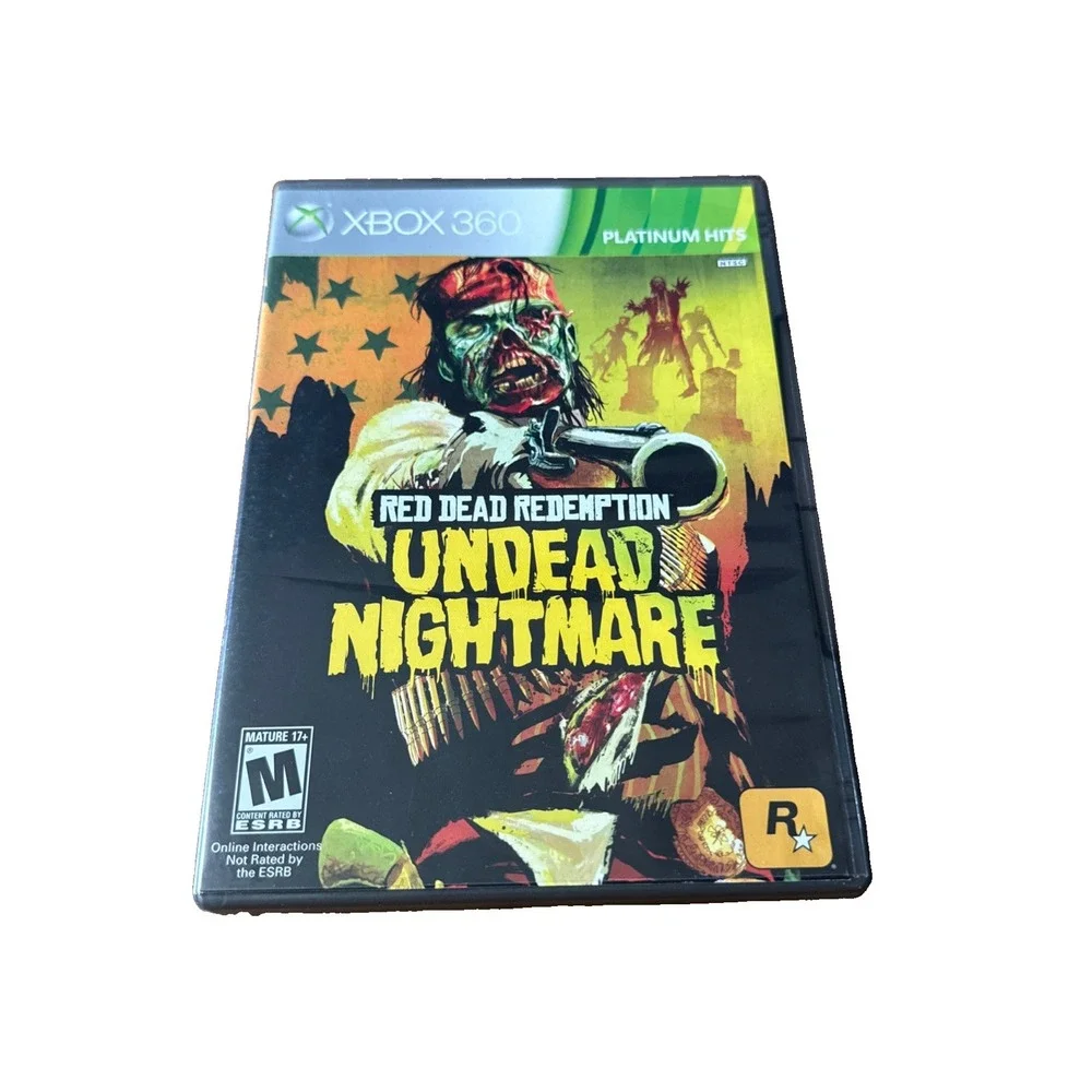 Red Dead Redemption: Undead Nightmare Xbox 360 Game Tested CIB w/ Map & Manual